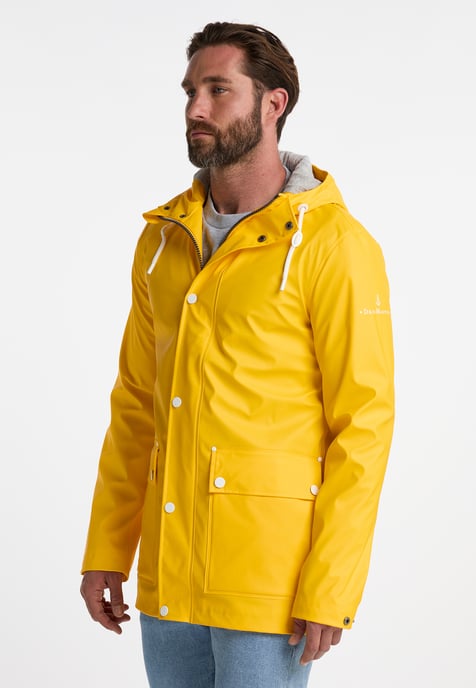 Dreimaster Regenjacke Herren Gelb - Image 2