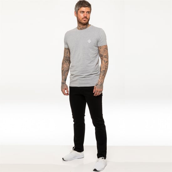 Kruze Herren Straight Leg Stretch Jeans - Image 5