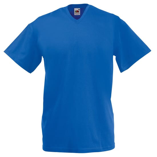 Fruit Of The Loom Valueweight T-shirt für Männer mit V-Ausschnitt, kurzärmlig (Königsblau) - Image 1