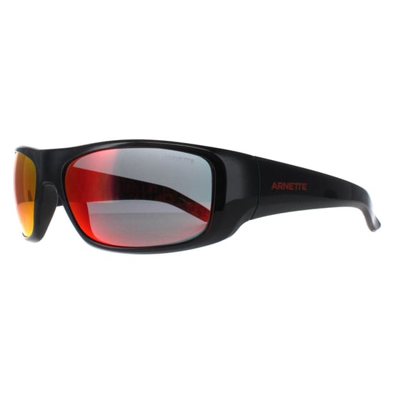 Arnette Rechteck Herren Schwarz Orange Hot Shot AN4182 - Image 1