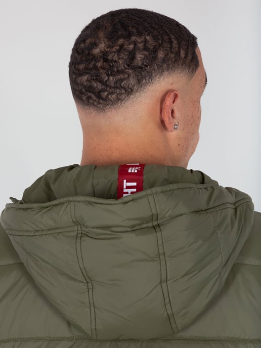 Alpha Industries Hooded Puffer Alpha FD Jacket Green