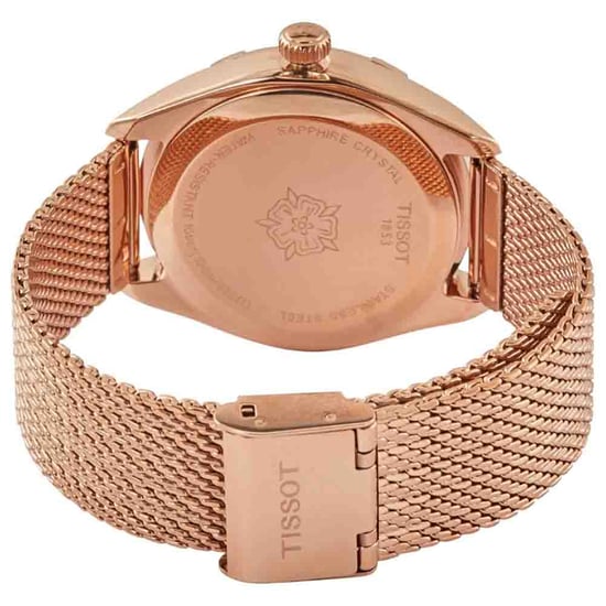 Tissot PR 100 Sport Chic Damenrosegolduhr T1019103315100 - Image 2