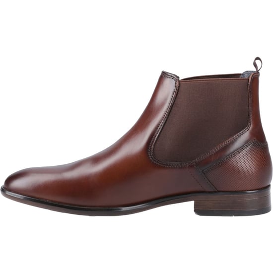 Pod Frank Leder/Textil Herrenstiefel Cognac - Image 4