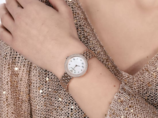 Emporio Armani Rosa roségold Damen Armbanduhr AR11355 - Image 3