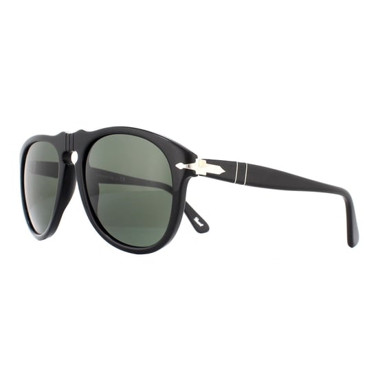 Persol Sonnenbrille 649 95/31 Schwarz Grün 54mm - Image 2