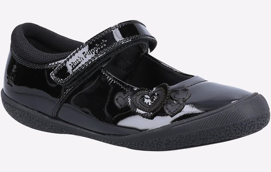 Hush Puppies Rosanna Patent School Shoes Infant - Image 2