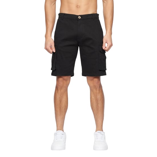 Crosshatch - "Frentons" Cargo-Shorts für Herren (Schwarz) - Image 1