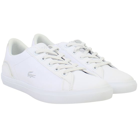 Lacoste Lerond 2223 1 JD Weiße Turnschuhe für Kinder - Image 1