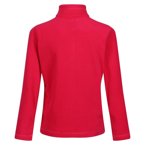Regatta Great Outdoors Childrens/Kids Hot Shot II Half Zip Fleece Top (Pink Potion)