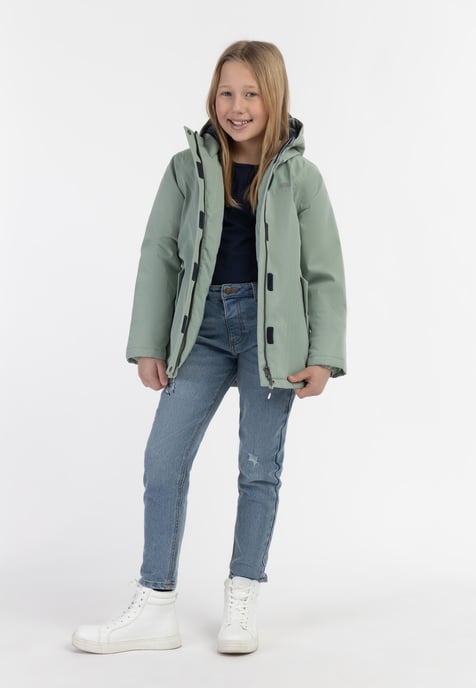 Schmuddelwedda Winterjacke Mädels Minze - Image 2