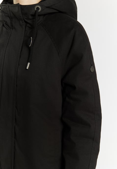 Dreimaster Winterparka Damen Schwarz - Image 5