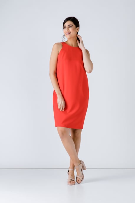 Sleeveless Sack Dress Conquista