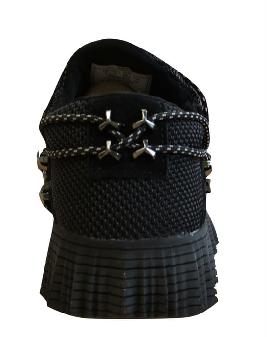 Supra Malli Textile Leather Lace Up Mens Trainers Slip On Shoes 05666 010