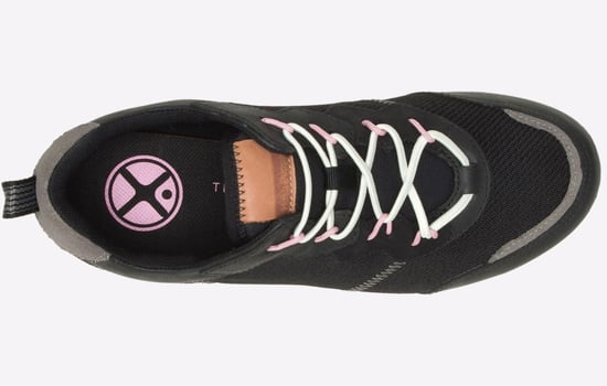 Hush Puppies Elevate Bungee Damen-Sneaker Aus Schwarzem Leder - Image 5