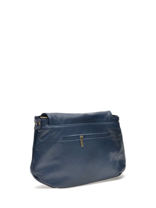 Isabella Rhea SS22 IR 2052 Bleu Cuir de vachette Sac - Image 2