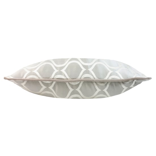Prestigious Textiles Solitaire Embroidered Geometric Piped Cushion Cover