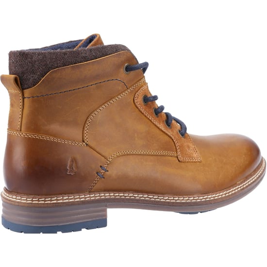 Hush Puppies Joel Leder Herren Stiefel Camel - Image 2