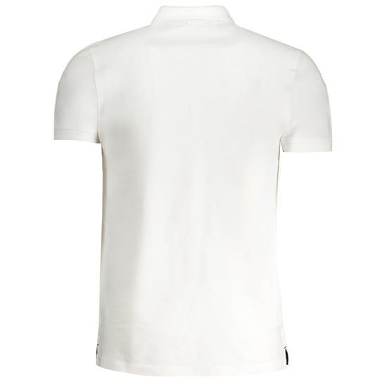 Cavalli Class Bold Logo Weißes Poloshirt - Image 2
