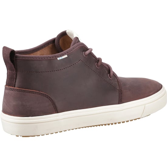 TOMS Carlo Mid Terrain Leder Herren Clover Braun Turnschuhe - Image 2