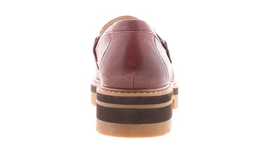 Clarks Damen Absatzschuhe Orianna Bit Leder Slip-On rot - Image 4