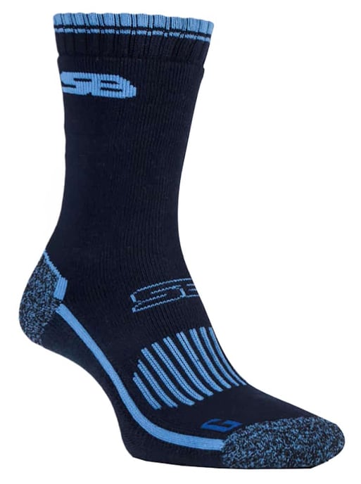 2 Paar Damen Atmungsaktive Baumwoll-Walking-Socken mit Fußgewölbestütze - Image 1