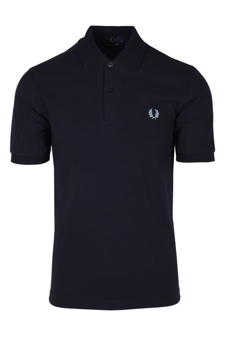 Fred Perry Das Original Made In England Polo-Shirt Marineblau - Image 1