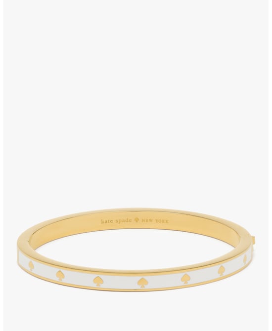 Enamel Hinged Bangle - Image 1