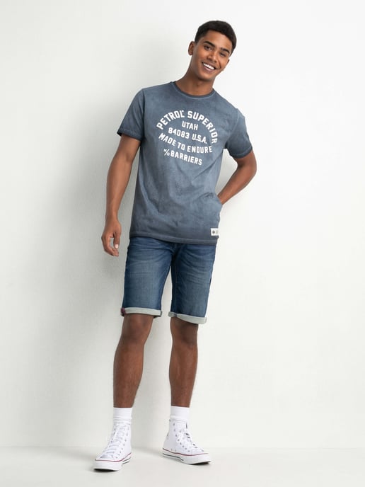 Petrol Industries - Jackson Denim Shorts Männer - Blau - Image 5
