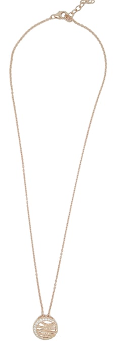 Orphelia Damen-Kette aus 925er Sterlingsilber mit Anhänger - Rosé ZH-6031/1 - Image 3