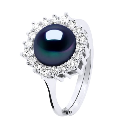 Ringschmuck - Echte Süßwasser-Zuchtperle, rund 8-9 mm - Image 1