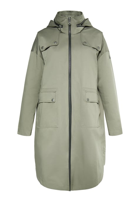 Dreimaster Parka Damen oliv - Image 1