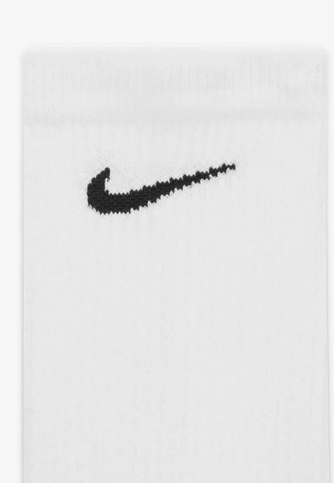 NIKE Unisex Everyday Cushion Crew Trainingssocken 3 Paar in Weiß - Image 4