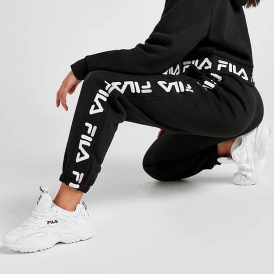 Fila Womens Jacquared Pnl Pnt Jogger Schwarz - Image 5