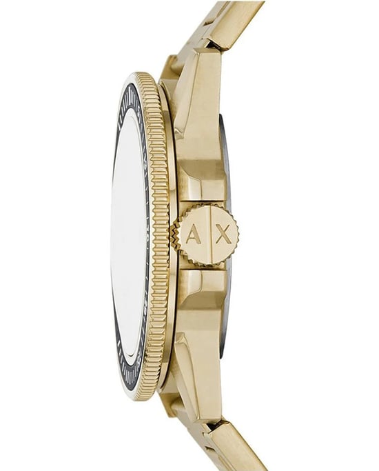 Armani Exchange Leonardo Gold Herren Armbanduhr AX1854 - Image 2