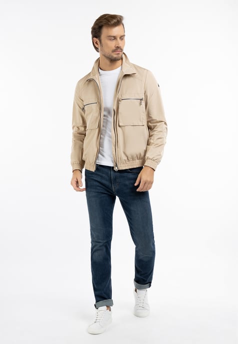Dreimaster Übergangsjacke - recyceltes Material Herren Beige - Image 1
