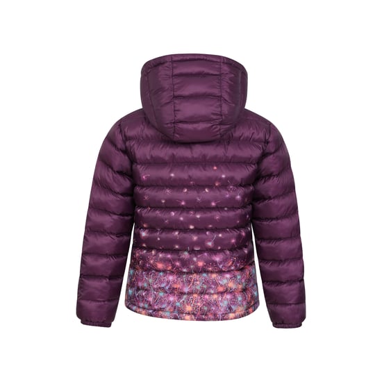 Mountain Warehouse Childrens/Kids Seasons Dandelions Padded Jacket (Purple)