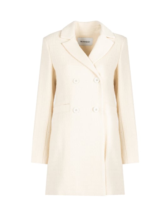 Silvian Heach Mantel Damen cremig - Image 1