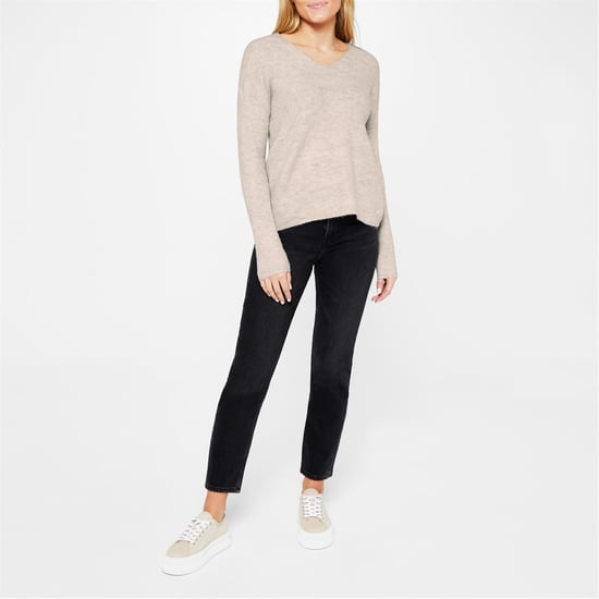 Only Womens V Neck Jumper - Image 2