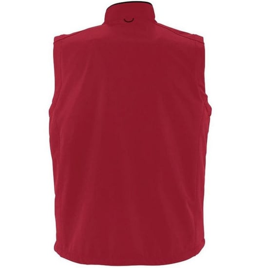 SOLS Herren Rallye Soft Shell Bodywarmer Jacke (Rot) - Image 3