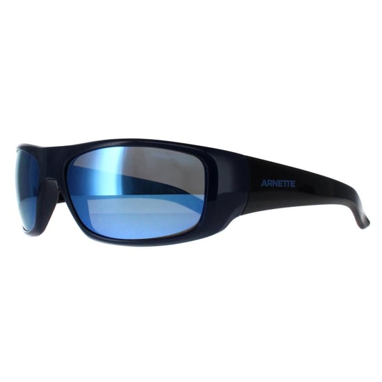 Arnette Rectangle Herren dunkelblau dunkelgrau Spiegel Wasser polarisiert Hot Shot AN4182 - Image 1
