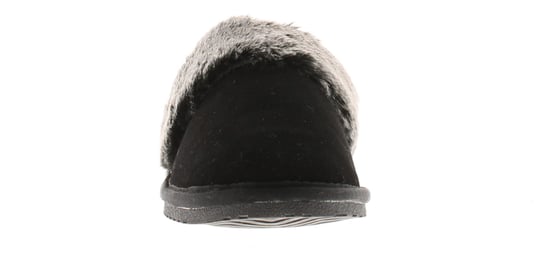 Hush Puppies Ariel Wildleder Damen Hausschuhe In Schwarz - Image 3
