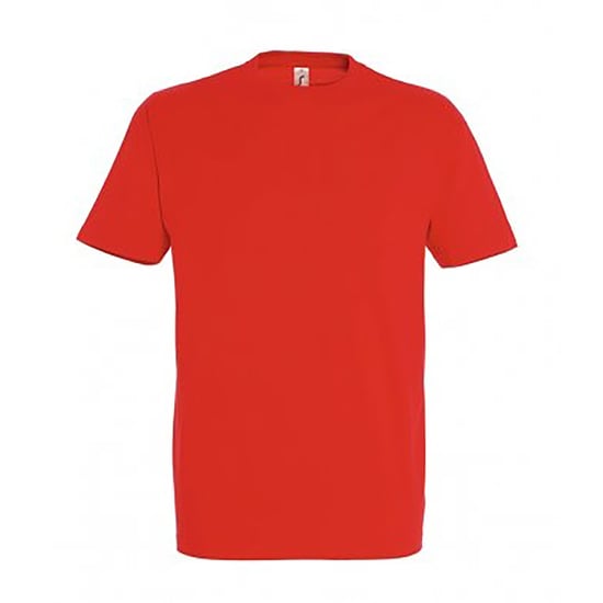 SOLS Mens Imperial Heavyweight Short Sleeve T-Shirt (Hibiskus) - Image 1