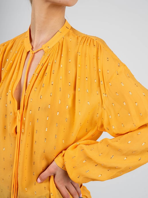 Patrizia Pepe Bluse Damen orange - Image 5