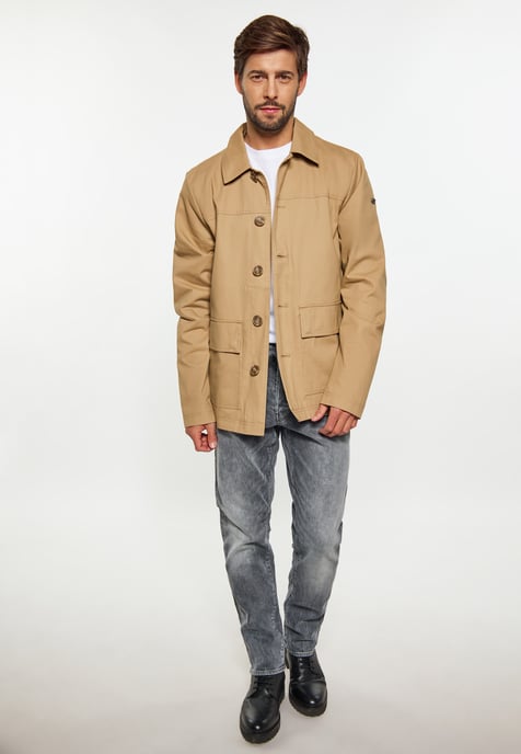 Dreimaster Jacke Herren Sand - Image 2