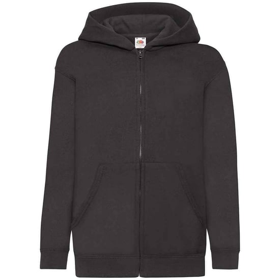 Fruit of the Loom - Sweatshirt, mit Kapuze für Kinder (Schwarz) - Image 1