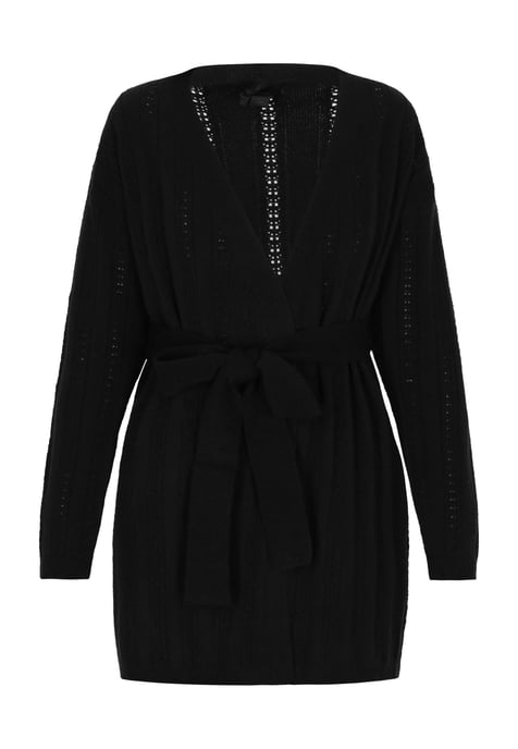 Dreimaster Cardigan Damen Schwarz - Image 1