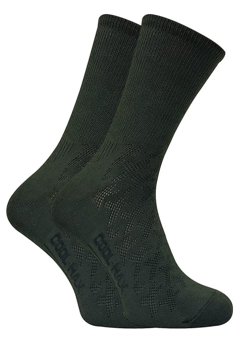 2 Paar Herren Coolmax Lightweight Wandersocken für Wanderschuhe - Image 1