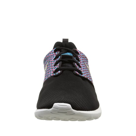 Le Coq Sportif Dynacomf GEO Jacquard Mens Black Trainers
