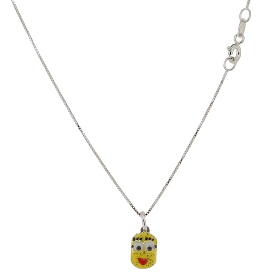Orphelia 'Minion' Kinder 925 Sterling Silber Kette mit Anhänger - Silber ZH-7135/2 - Image 2