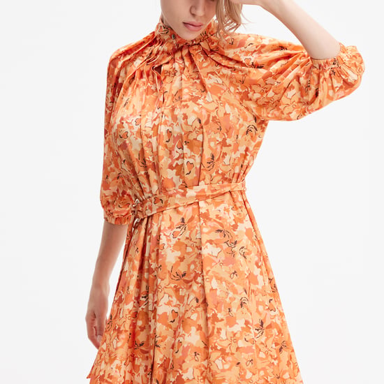 Hemdkleid mit Camouflage-Druck - Image 3